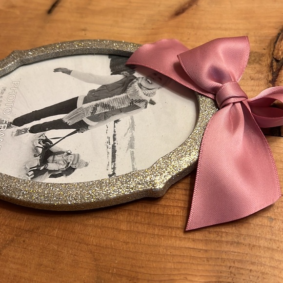 💚 3 for $15 💚 - Sparkly Photo Frame With Bow - NWOT - Picture 5 of 16
